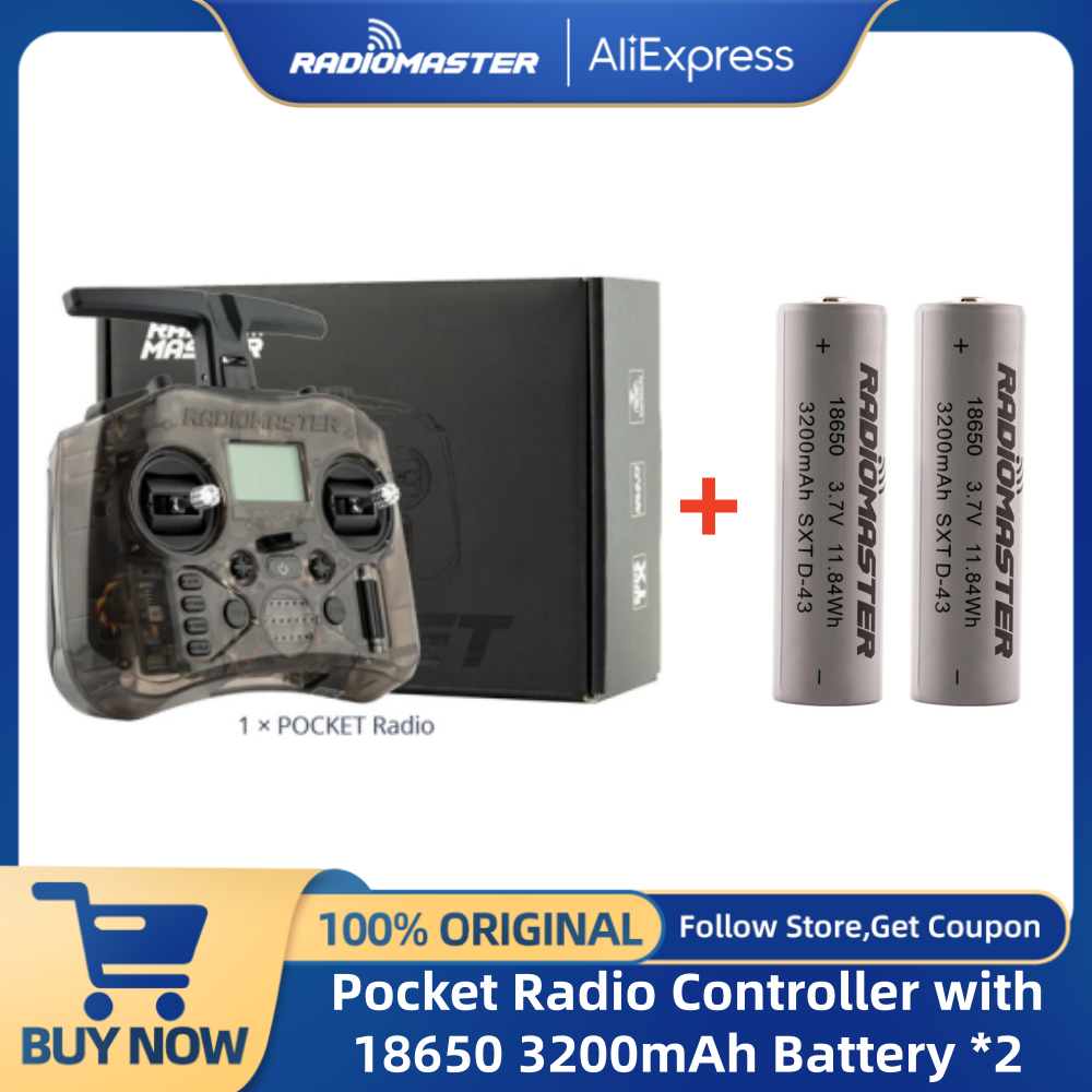 Radiomaster Pocket Elrs M2 - Radiomaster Pocket Radyo Kontrol Cihazı, Hall