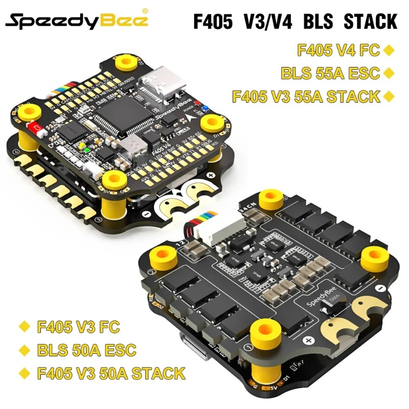 SpeedyBee F405 V3/V4 FC ESC St - Speedybee F405 V4 Bls 55A Stack incelemesi ve fiyatı